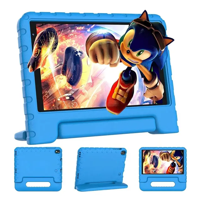 Tablet Niños Android 7gb+64gb/tf 512gb Wifi Con Funda Eva