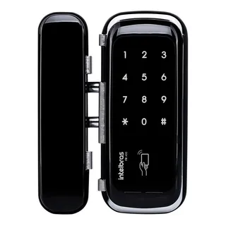 Fechadura Digital Intelbras Fr400 Portas De Vidro Com Tag Fechadura Digital Intelbras Fr400 Portas De Vidro Com Tag