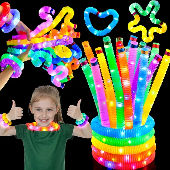 Glow Sticks Party Favors Joyin, Paquete De 9 Tubos Pop Ilumi