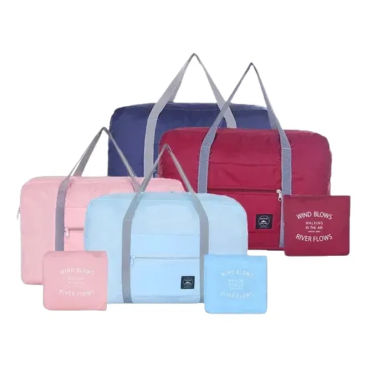 Bolso Plegable Viajero Grande Maleta Morral Resistente