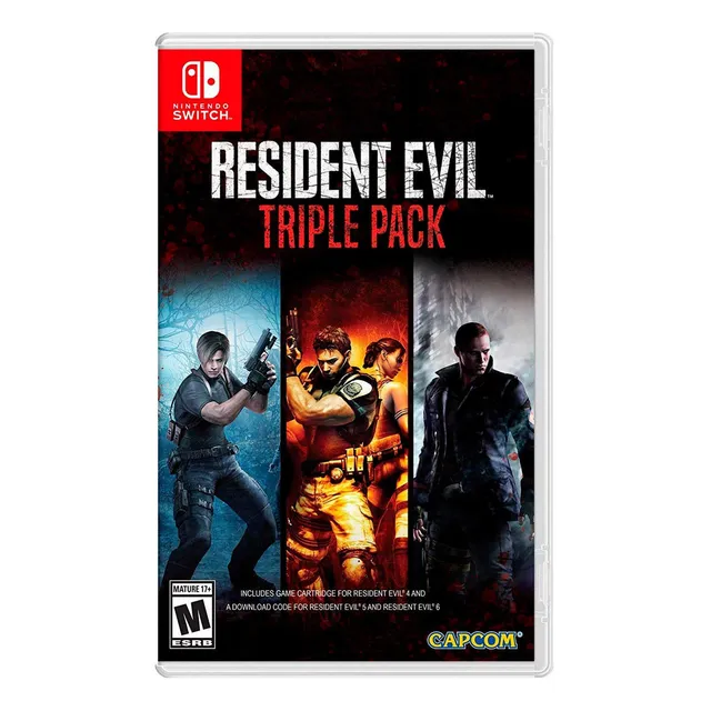 Resident Evil Triple Pack (4,5,6) Nintendo Switch