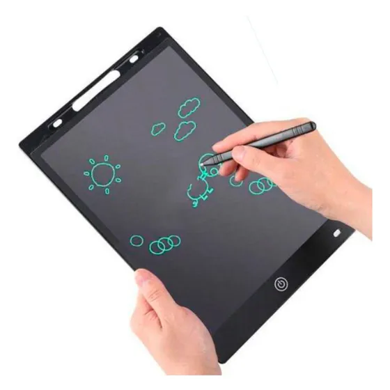 Tablet Grande Lcd Quadro Infantil Desenhar Escrever Caneta