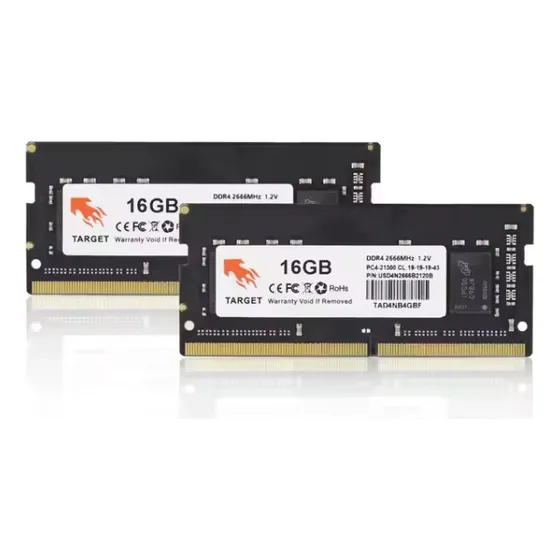 Memoria Ram Ddr4 16gb 3200mhz Laptop Intel Amd Target