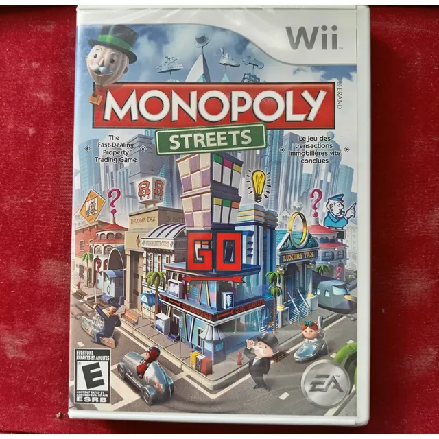 Monopoly Streets ( Sellado )( Juego Nintendo Wii ) 20v (^o^)