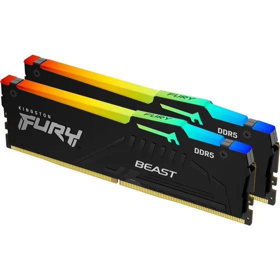 Kingston Fury Beast Rgb 64gb (2x32gb) 5600mhz Ddr5 