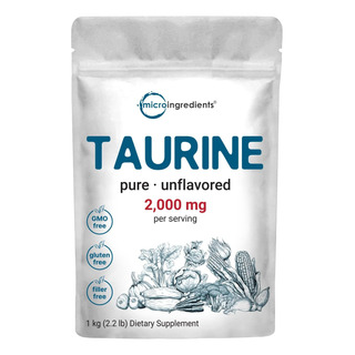 Micro Ingredientes Polvo De Taurina Puro 1 Kg 2000 Mg Micro Ingredientes Polvo De Taurina Puro 1 Kg 2000 Mg