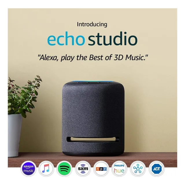 Parlante Inteligente Echo Studio Con Alexa