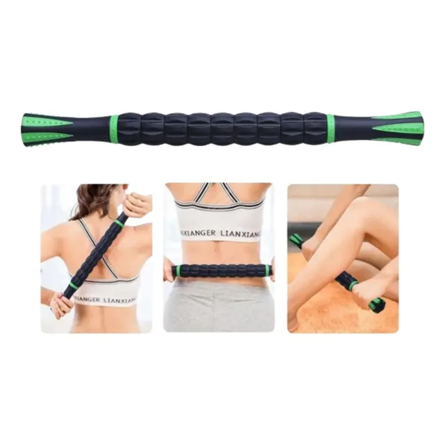 Rodillo De Masaje Muscular, Terapia, Masaje, Color Verde