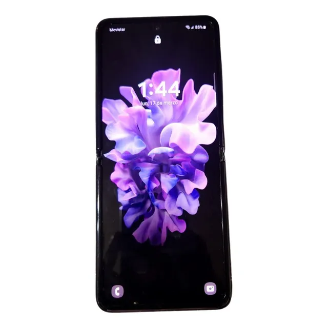 Celular Samsung Galaxy Z Flip  256gb  8gb Ram Gris Cargador