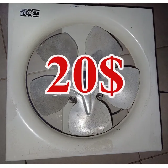 Extractor Ventilador Metálico Techia De 10 Pulgadas Usado