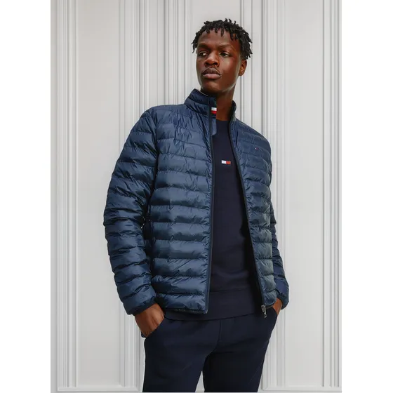 Chaqueta De Exterior Azul Oscuro Piezasable Tommy Hilfiger