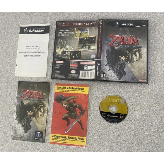 Zelda Twilight Princess Gamecube Original Completo
