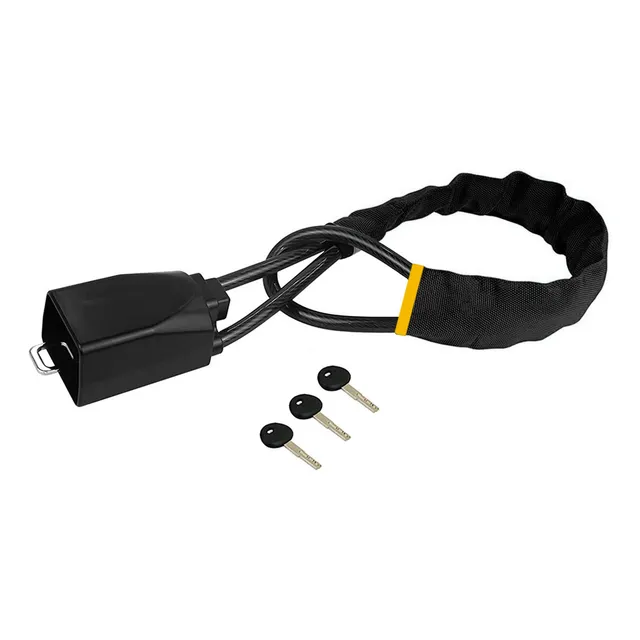 Candado Universal Antirrobo Para Volante Y Cinturón De Segur