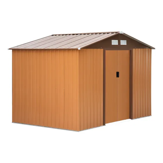 Cobertizo Almacenamiento Al Aire Libre 9 X 6 Pie Casa Jardin