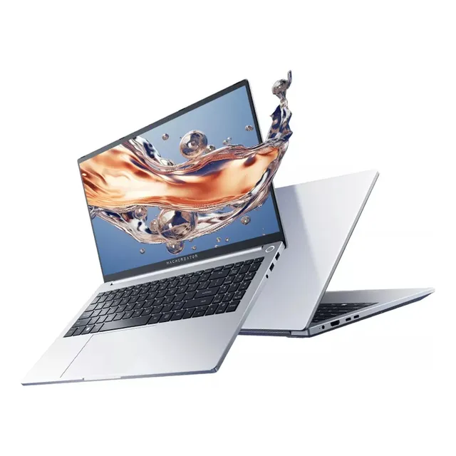Laptop Machcreator 15N 15.6'' Intel Core I7 13620h Intel® UHD Graphics 16 Gb DDR4 RAM 512 Gb SSD Notebook FHD 60Hz Windows 11 Pro Teclado En Español Latino Plateado