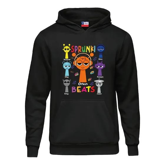 Poleron Sprunki  Estampado Dtf