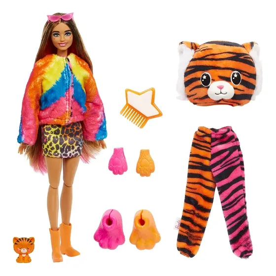 Barbie Reveal Cutie Jungla Tigre 