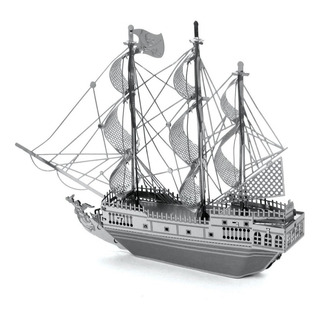 Barco - El Perla Negra - Rompecabezas 3d Metal Model Barco - El Perla Negra - Rompecabezas 3d Metal Model