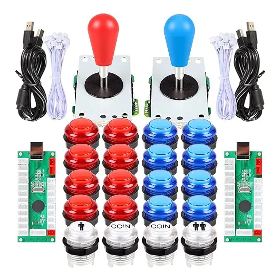  Kit De Bricolaje Para Juegos Arcade De 2 Jugadores Eg Start