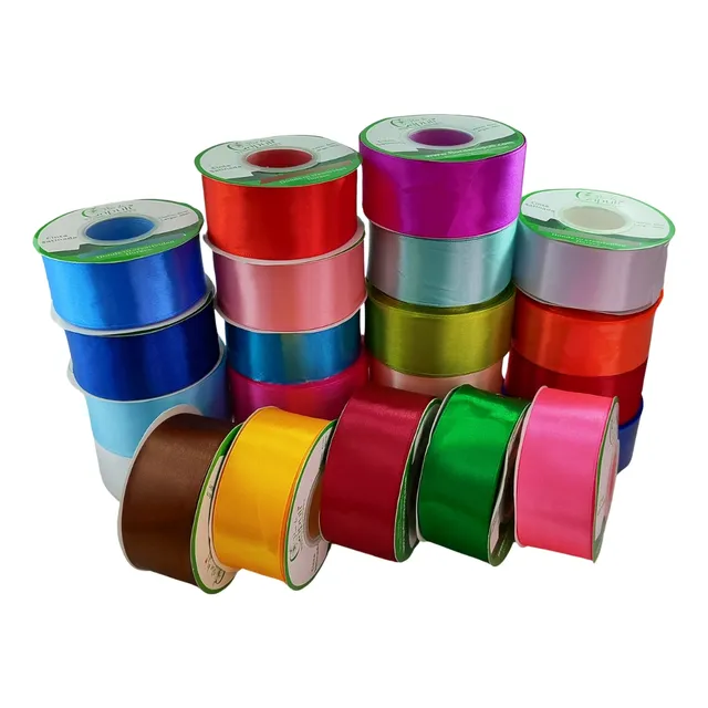 Cinta Raso Para Moños 30m X4cm - Elija Color + Colores