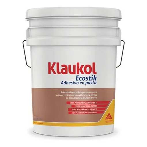 Adhesivo Sika Klaukol Ecostik 6 Kg