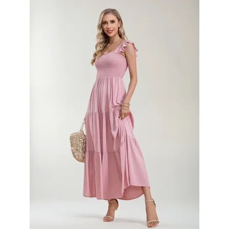Vestido Largo Primavera Mujer Algodón, Diseños.