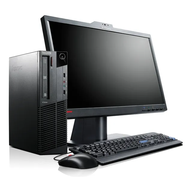 Pc Core I5 4ta, Lenovo, 8gb Ram, 500hd + Monitor 19  + Kit (Reacondicionado)