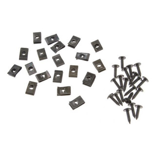 4 X 20x Universal Spring Metal Car License Panel Tuercas De 4 X 20x Universal Spring Metal Car License Panel Tuercas De