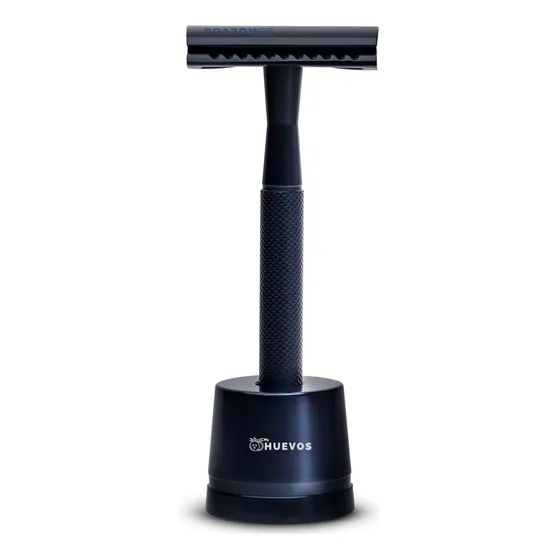 Maquina De Afeitar Safety Razor Myhuevos® 5 Hojillas Color Azul oscuro