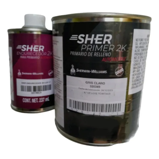 Sher Primer 2k Sherwin Williams1litro Con Catalizador