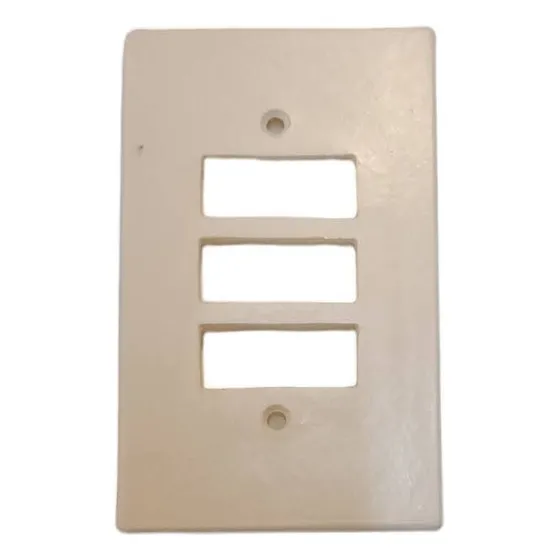 Tapa De Luz Antigua 1-2 Y 3 Bocas Horizontal Oda X10 Uni
