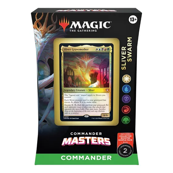 Magic Commander Masters - Sliver Swarm Commander Deck