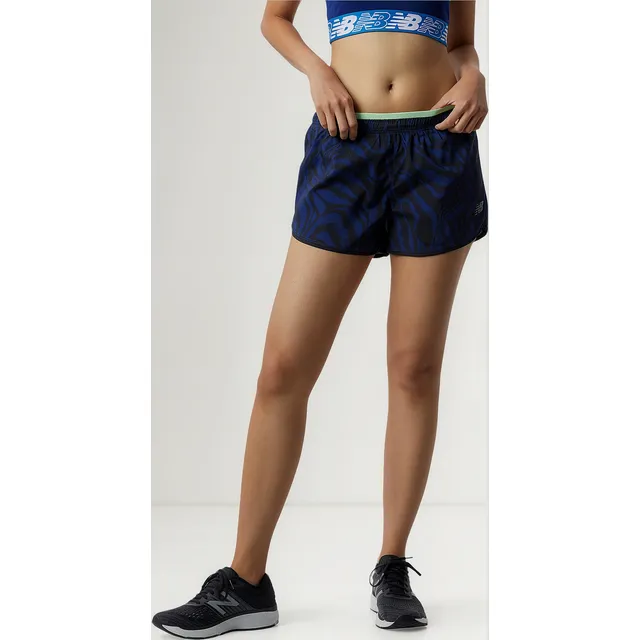 Short New Balance De Dama - Printed Fast Flight - Ws21247vbe
