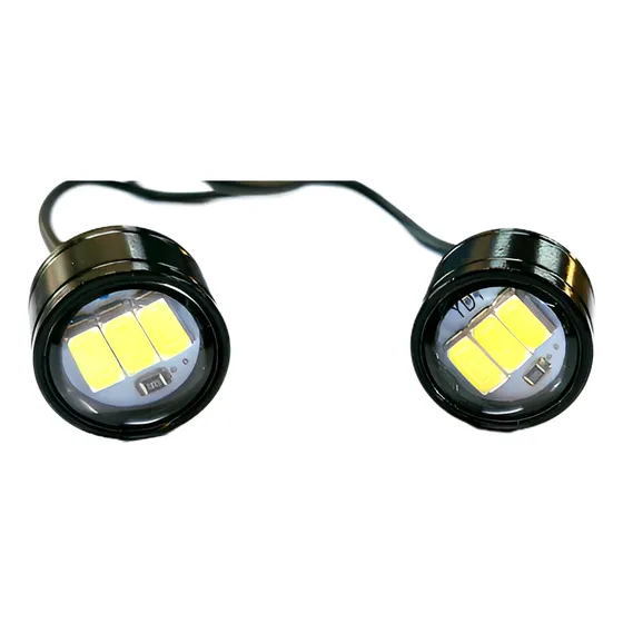 Ojo De Águila Luz Led Con Lupa Par Auto Moto - Gbl