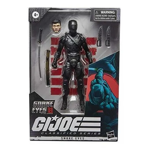 Figura Snake Eyes Gijoe Origins Classified Series Hasbro