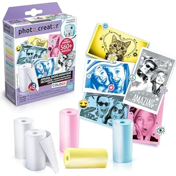 Pack 8 Rollos De Papel Térmicopecial Photo Creator