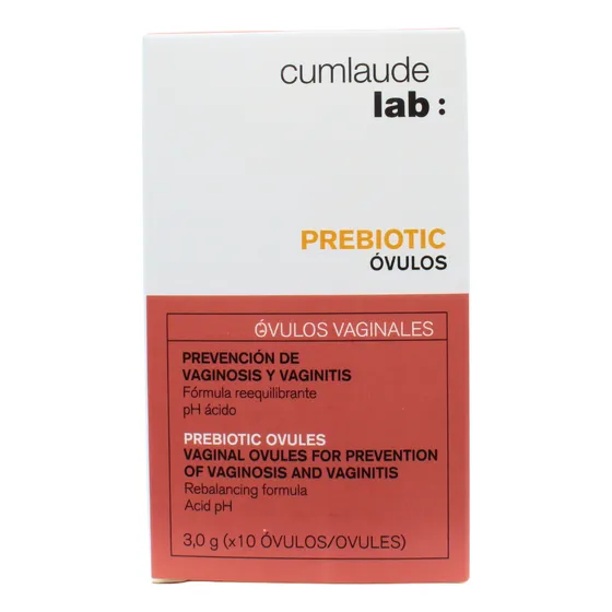 Cumlaude Lab Óvulos Prebiotic 10 De 3.0g C/u