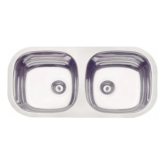 Pileta Cocina Bacha Acero Inox Tramontina 78x40x14cm