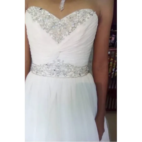  Bello  Vestido De Novia Confeccionado En Mundo Novia Sambil