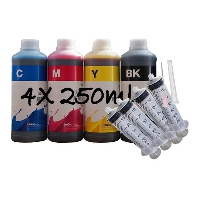 Inktec 4pack Tinta 1l Mfc-j6930dw J6530 J6710 T520 T220 T420