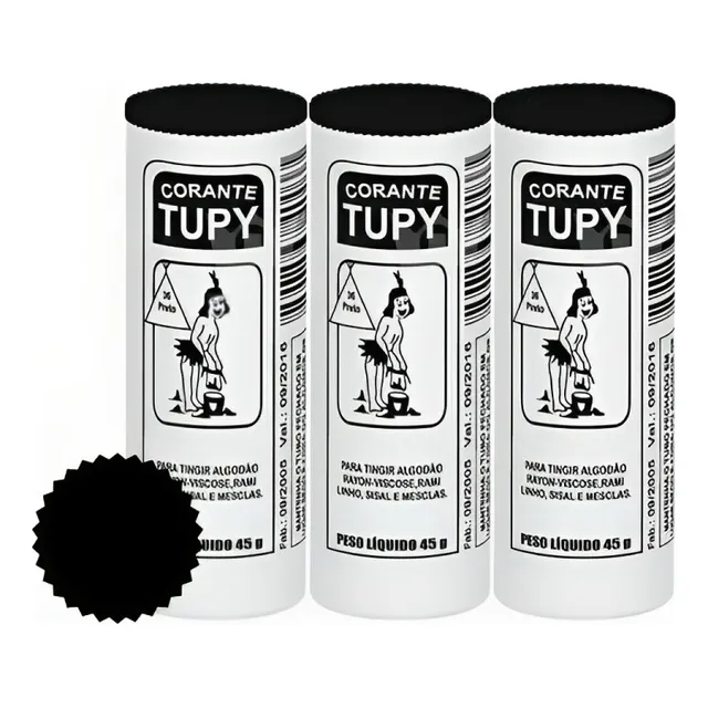 Kit Com 3 Unidades Tinta Corante Para Tingir Roupa E Tecido