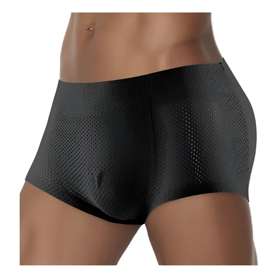 Bóxer De Realce De Glúteos Hombre, Sin Costura, Importado