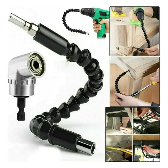 Eje De Extensión Flexible + Taladro Destornillador