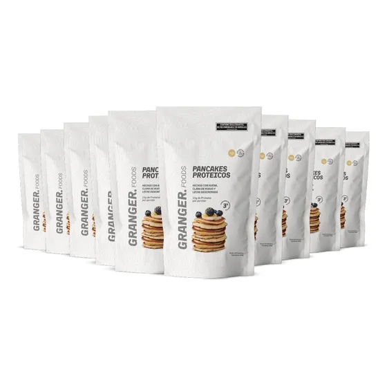 Pancakes Proteicos Vainilla Granger 400g X10 Unidades