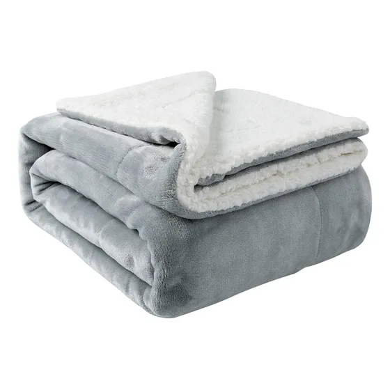 Frazada Manta Sherpa Polar Chiporro Gruesa Suave 2 Plazas