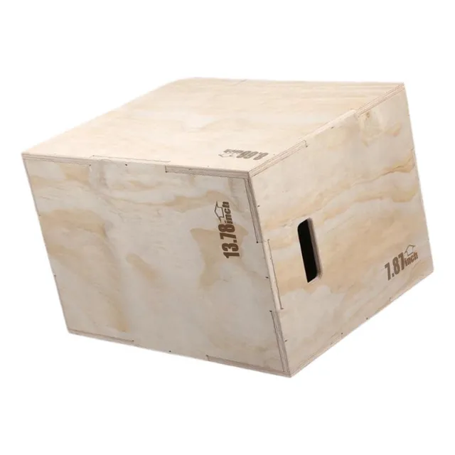 Caja De Plato De Madera Caja De 7.9x8.7x13.8 Pulgadas