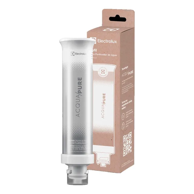 Refil Filtro Água Acqua Pure 4x Eletrolux Pe12 A/b/g/v