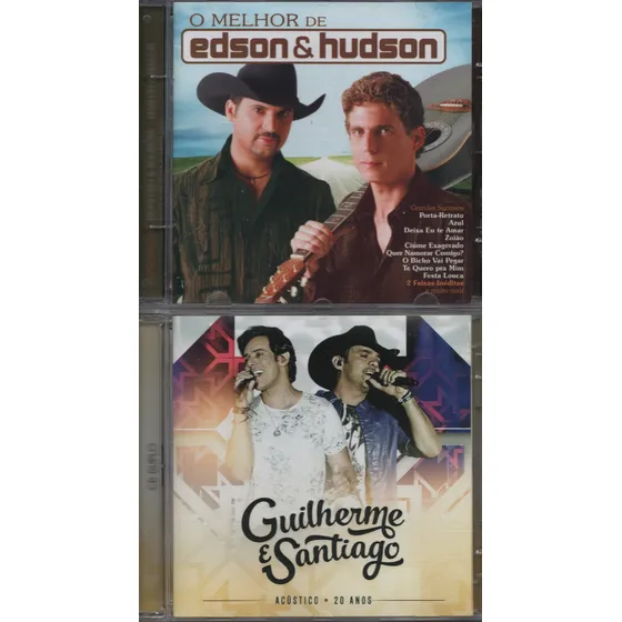 Cd Edson E Hudson - Guilherme E Santiago - Sucessos Duplo