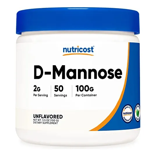 Suplemento Nutricost D-manosa En Polvo 100 G (50 Porciones)