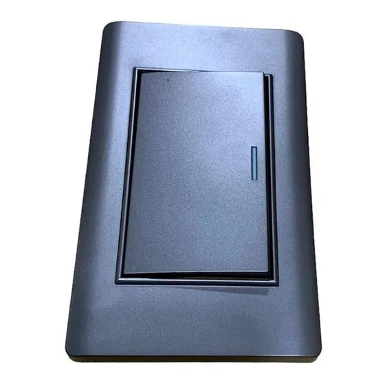Apagador Interruptor Individual Doble Triple Moderno